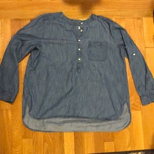 Denim like shirt